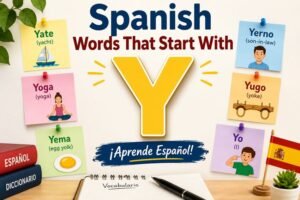 What Spanish Words That Start With Y Have Interesting Meanings