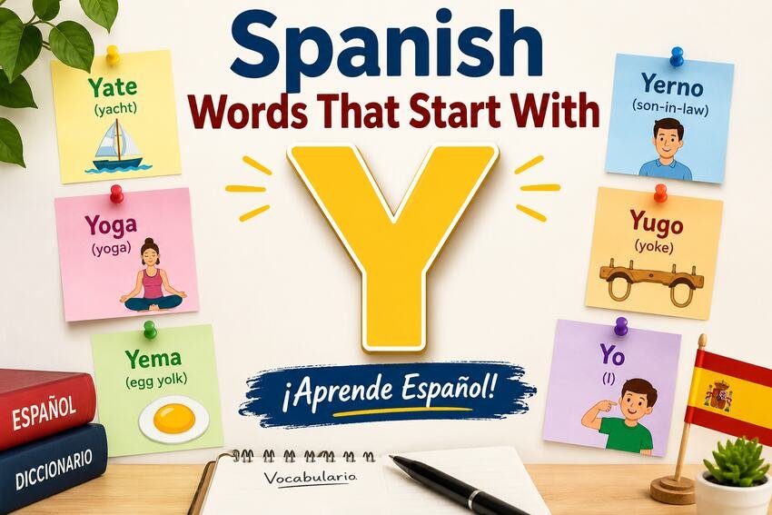 What Spanish Words That Start With Y Have Interesting Meanings