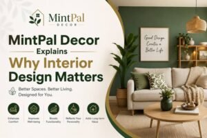 MintPal Decor Explains Why Interior Design Matters