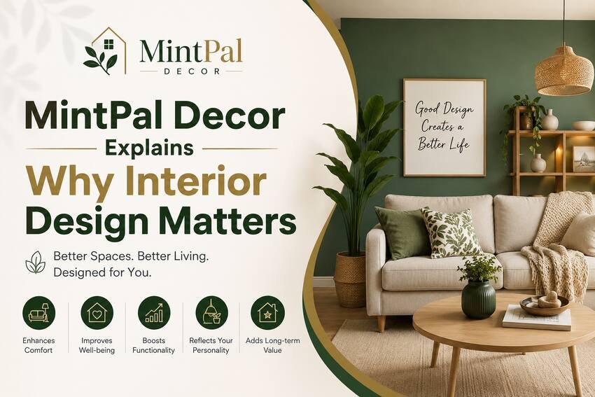 MintPal Decor Explains Why Interior Design Matters
