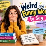 150+ Weird and Funny Words to Say Just for Fun